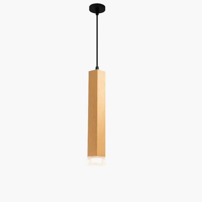 Suspension LED Tube Carré - Éclairage Moderne | Marco Lucetti