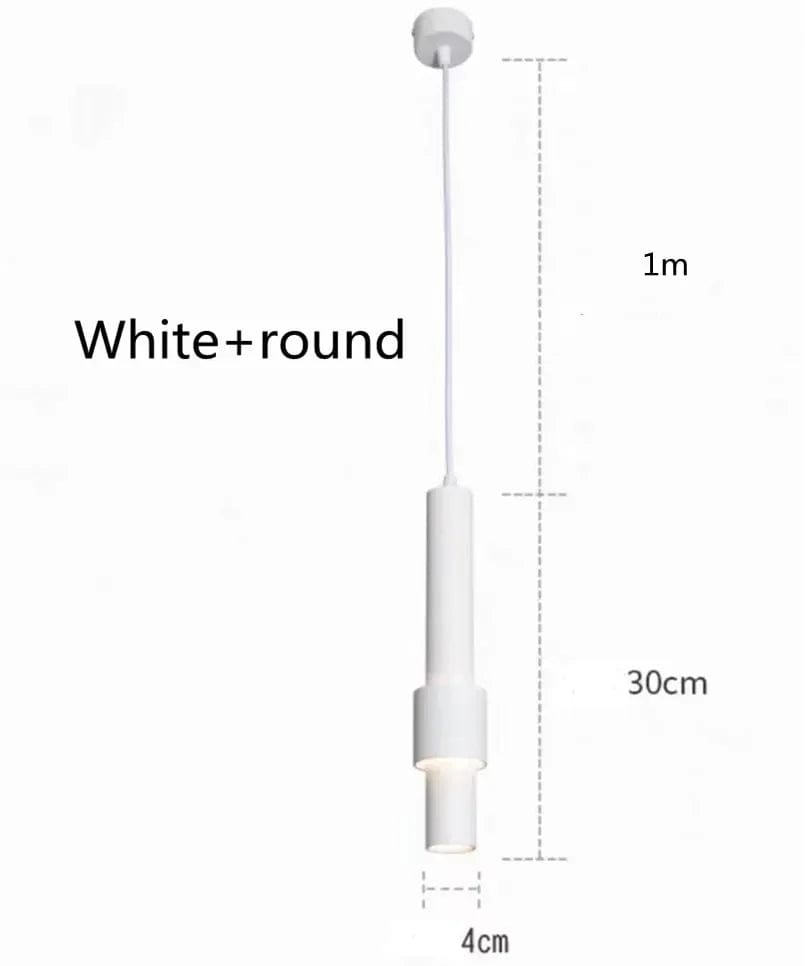 Suspension LED Tube Design Épuré | Marco Lucetti