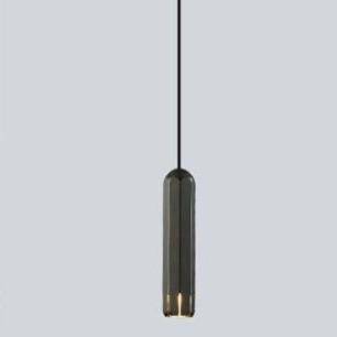 Suspension LED tubulaire en métal - Hang Light | Marco Lucetti Noir / 20cm / Froide