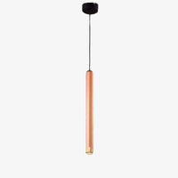 Suspension LED tubulaire en métal - Hang Light | Marco Lucetti Rose gold / 20cm / Froide