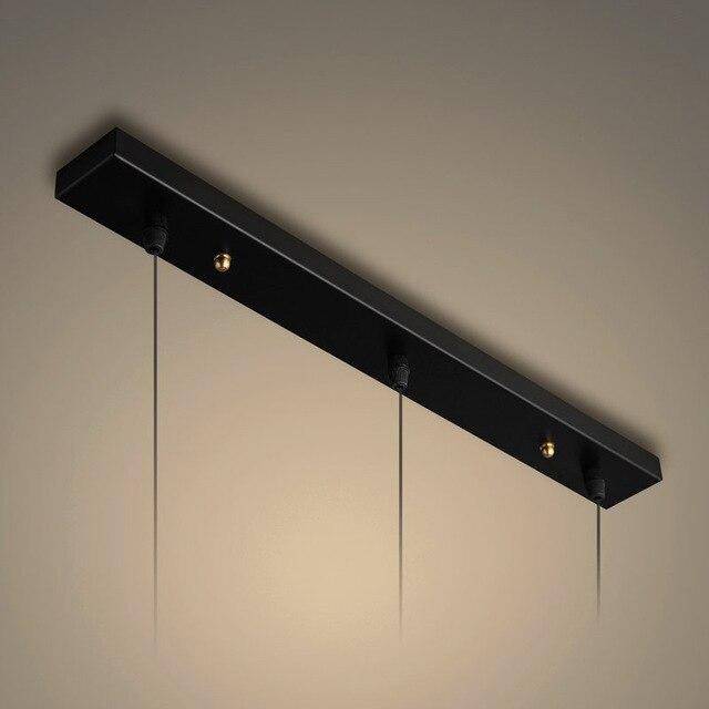 Suspension LED Verre Doré- Design Chic | Marco Lucetti Base rectangulaire