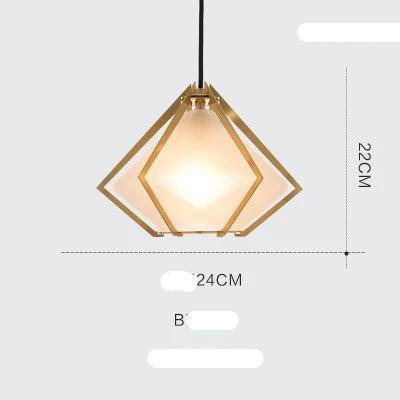 Suspension LED Verre Doré- Design Chic | Marco Lucetti Doré clair - B