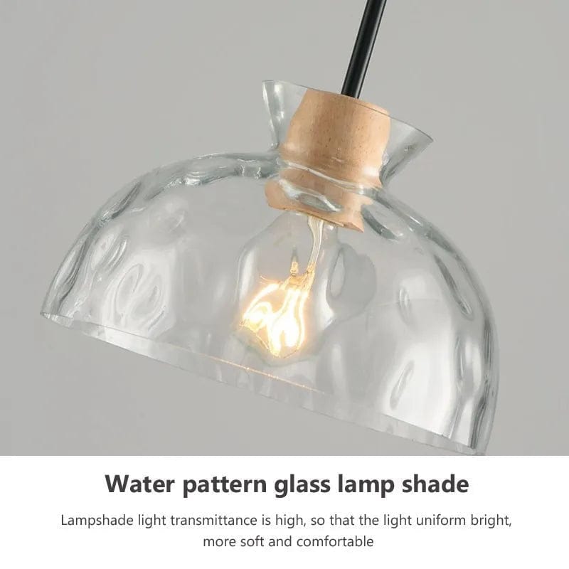 Suspension LED Verre Transparent - Déco Maison | Marco Lucetti