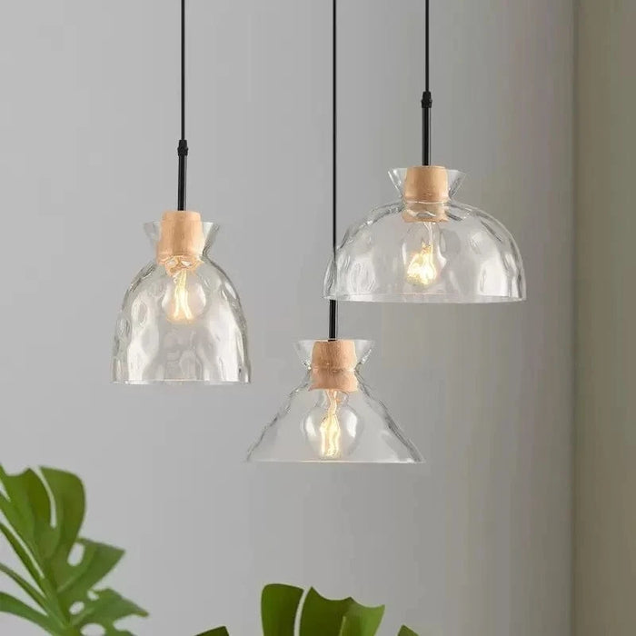 Suspension LED Verre Transparent - Déco Maison | Marco Lucetti