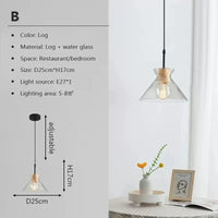 Suspension LED Verre Transparent - Déco Maison | Marco Lucetti B / Blanc froid