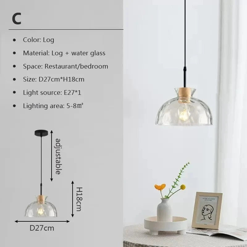 Suspension LED Verre Transparent - Déco Maison | Marco Lucetti C / Blanc froid