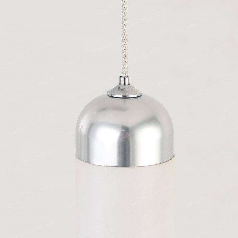 Suspension LED Vintage Blanche Cylindrique | Marco Lucetti