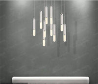 Suspension LED Vintage Blanche Cylindrique | Marco Lucetti