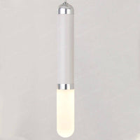 Suspension LED Vintage Blanche Cylindrique | Marco Lucetti