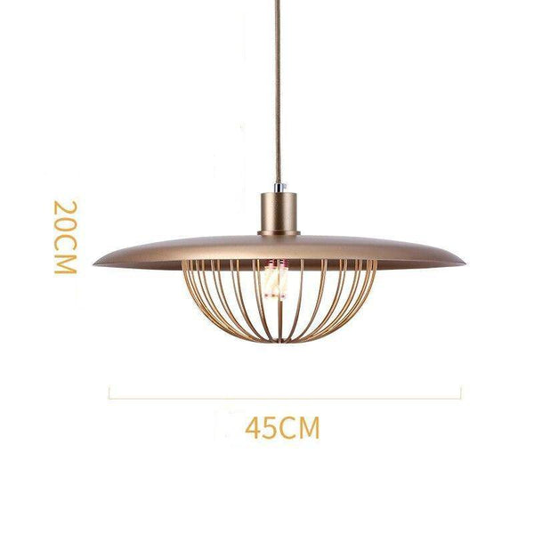 Suspension LED vintage en métal. | Marco Lucetti