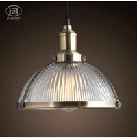 Suspension LED Vintage en verre chromé | Marco Lucetti