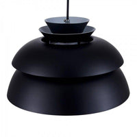 Suspension LED Vintage Noire Aluminium | Marco Lucetti