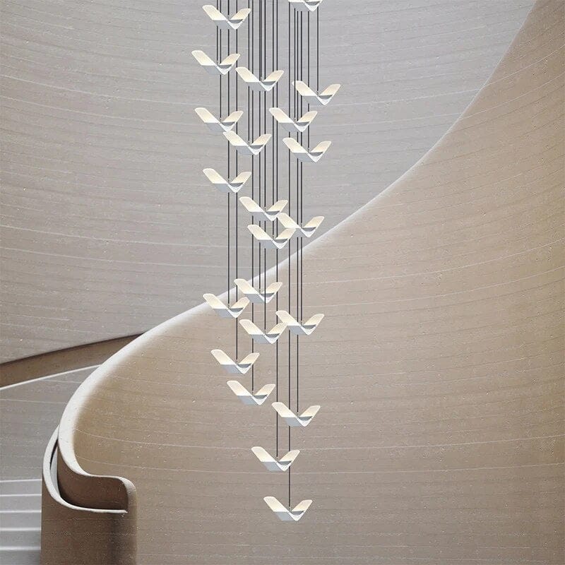 Suspension LED Volantes pour une Salle à Manger Moderne | Marco Lucetti