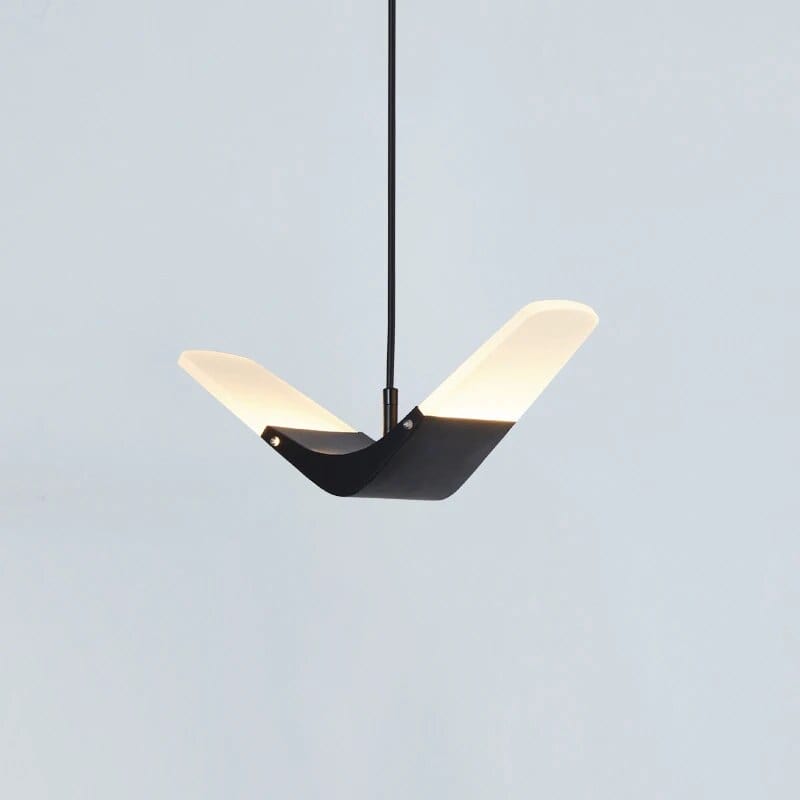 Suspension LED Volantes pour une Salle à Manger Moderne | Marco Lucetti Noir / Blanc froid