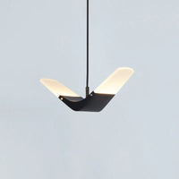 Suspension LED Volantes pour une Salle à Manger Moderne | Marco Lucetti Noir / Blanc froid