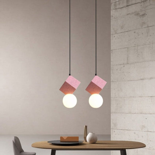 Suspension LED Wayne en résine innovante | Marco Lucetti