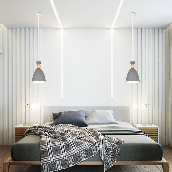 Suspension LED Wood & Metal | Marco Lucetti