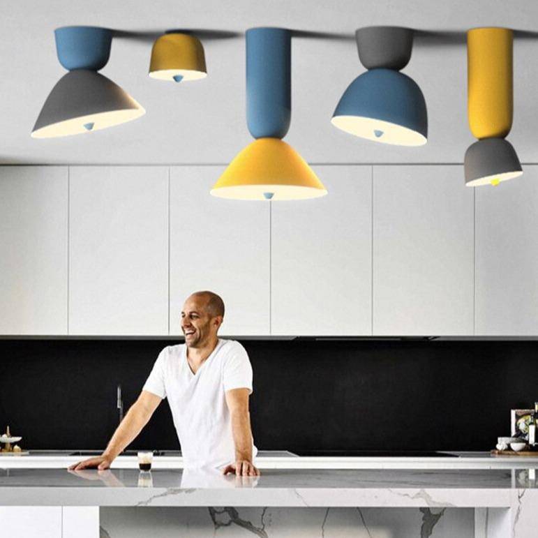 Suspension LED Yellow Sky | Marco Lucetti