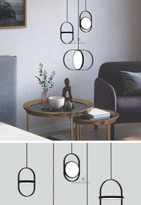 Suspension Line : Lampe ronde ajustable au design unique | Marco Lucetti