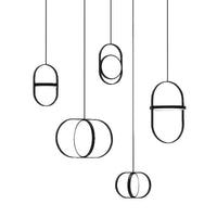 Suspension Line : Lampe ronde ajustable au design unique | Marco Lucetti