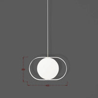 Suspension Line : Lampe ronde ajustable au design unique | Marco Lucetti A