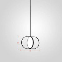 Suspension Line : Lampe ronde ajustable au design unique | Marco Lucetti D