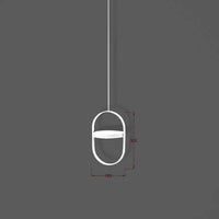 Suspension Line : Lampe ronde ajustable au design unique | Marco Lucetti E