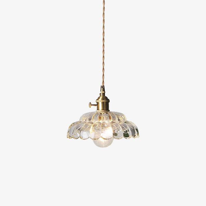 Suspension Lodge en verre rétro | Marco Lucetti 20cm / Chaude