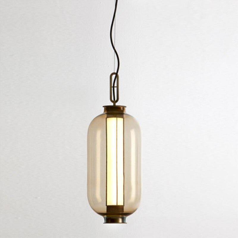 Suspension Loft : Boule en verre fumé Design | Marco Lucetti