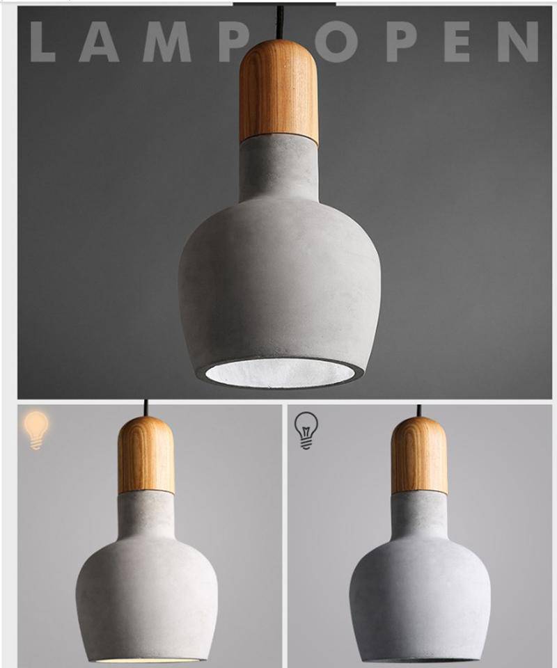Suspension Loft en bois et ciment scandinave | Marco Lucetti