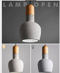 Suspension Loft en bois et ciment scandinave | Marco Lucetti