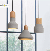 Suspension Loft en bois et ciment scandinave | Marco Lucetti