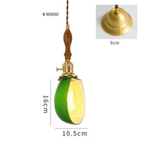 Suspension Loft en Cuivre et Verre Vintage | Marco Lucetti B BOIS