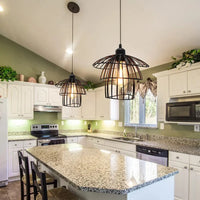 Suspension Loft en Fer Forgé | Marco Lucetti Noir