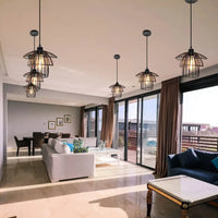 Suspension Loft en Fer Forgé | Marco Lucetti Noir