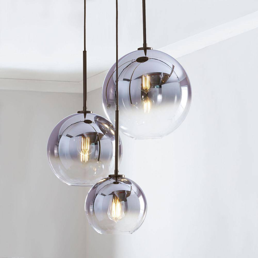 Suspension Loft en verre ambré. | Marco Lucetti