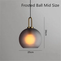 Suspension Loft en verre design | Marco Lucetti B - Fumé