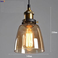 Suspension Loft en Verre | Marco Lucetti E / Ambré