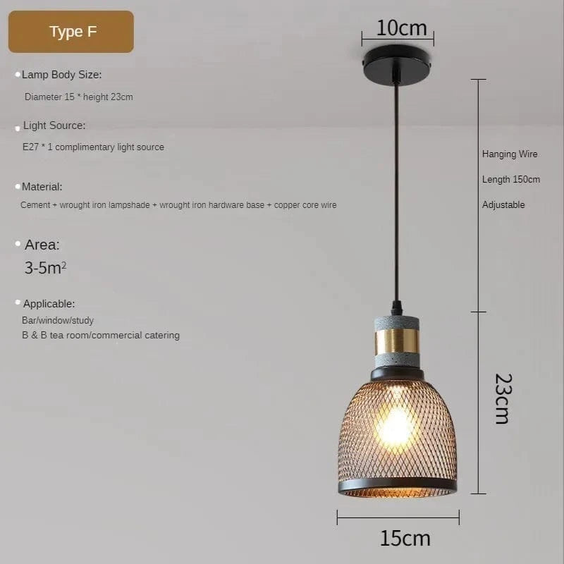 Suspension Loft Industriel en Ciment | Marco Lucetti F