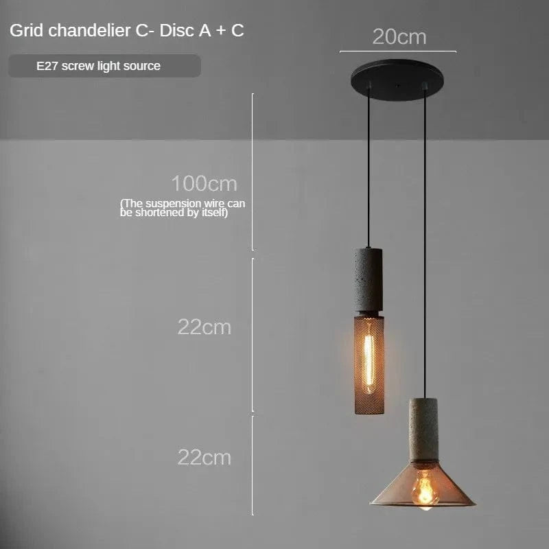 Suspension Loft Industriel en Ciment | Marco Lucetti G