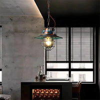 Suspension Loft Industrielle Américaine Anti-Déflagrante LED Fer Barcafé | Marco Lucetti