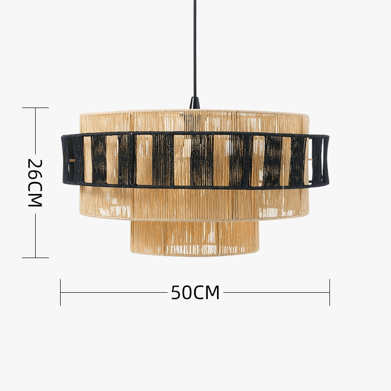 Suspension LOFT Japonais en Bambou Design | Marco Lucetti