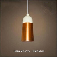 Suspension Loft LED, abat-jour en métal doré | Marco Lucetti A / Doré