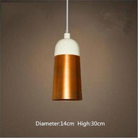 Suspension Loft LED, abat-jour en métal doré | Marco Lucetti D / Doré