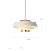 Suspension Loft LED Design | Marco Lucetti Blanc