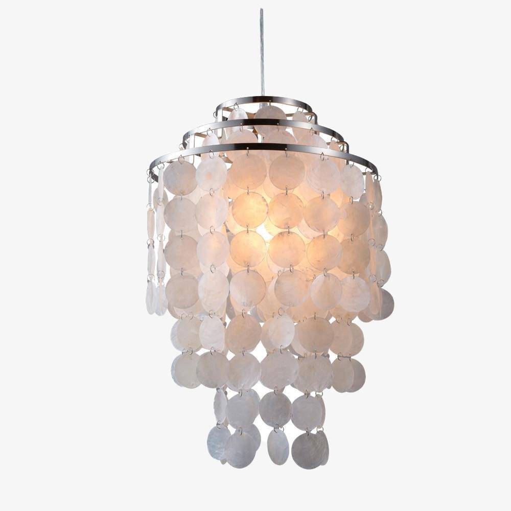 Suspension Loft LED en maille de verre led | Marco Lucetti A / Blanc