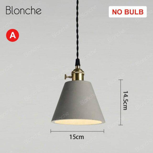 Suspension Loft LED grise et ciment | Marco Lucetti