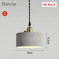 Suspension Loft LED grise et ciment | Marco Lucetti C