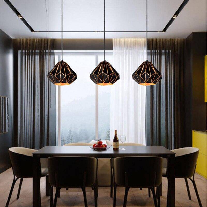 Suspension Loft métal design noir | Marco Lucetti