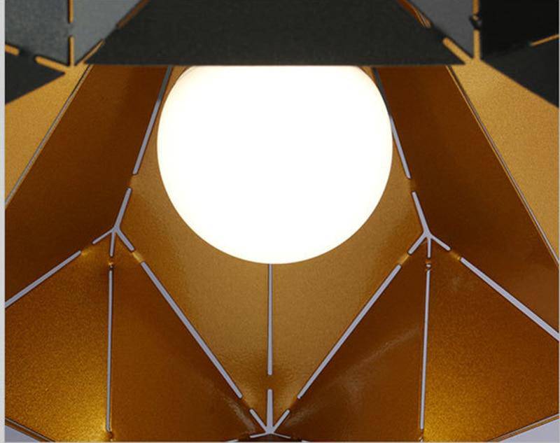 Suspension Loft métal design noir | Marco Lucetti